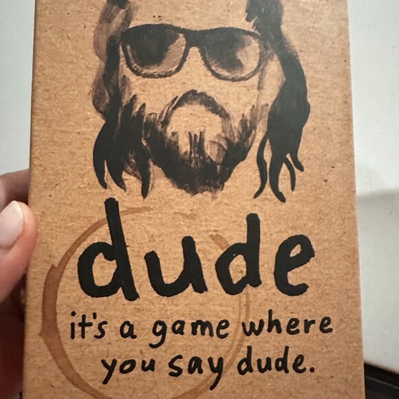 Other - Dude Card Game – Party Game Where You Say “Dude” | Fast, Funny & Family-Friendly